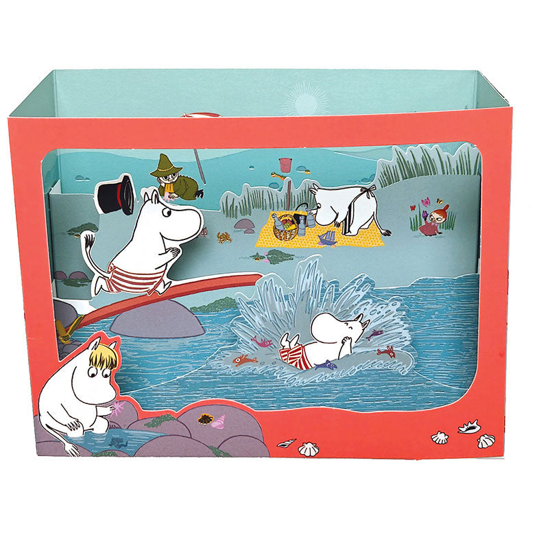 Moomin ムーミン Linnapaperi リンナパペリ 3Dシアターポップアップ