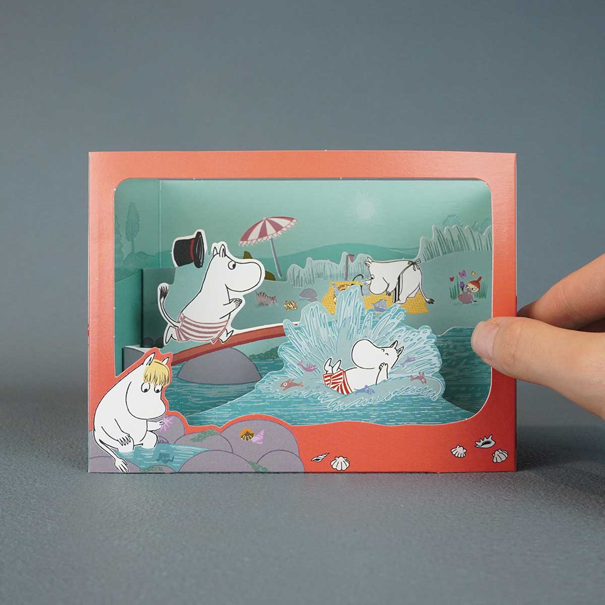 Moomin ムーミン Linnapaperi リンナパペリ 3Dシアターポップアップ