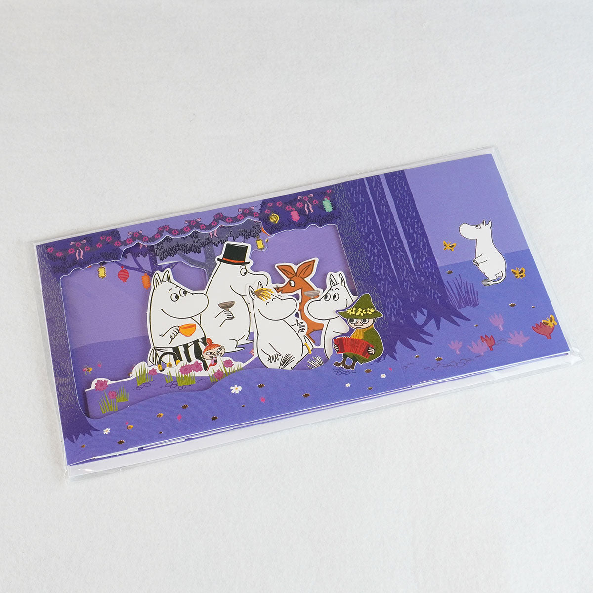 Moomin ムーミン Linnapaperi リンナパペリ 3Dシアターポップアップカード ( ムーミンキャラクターズ / パーティー )