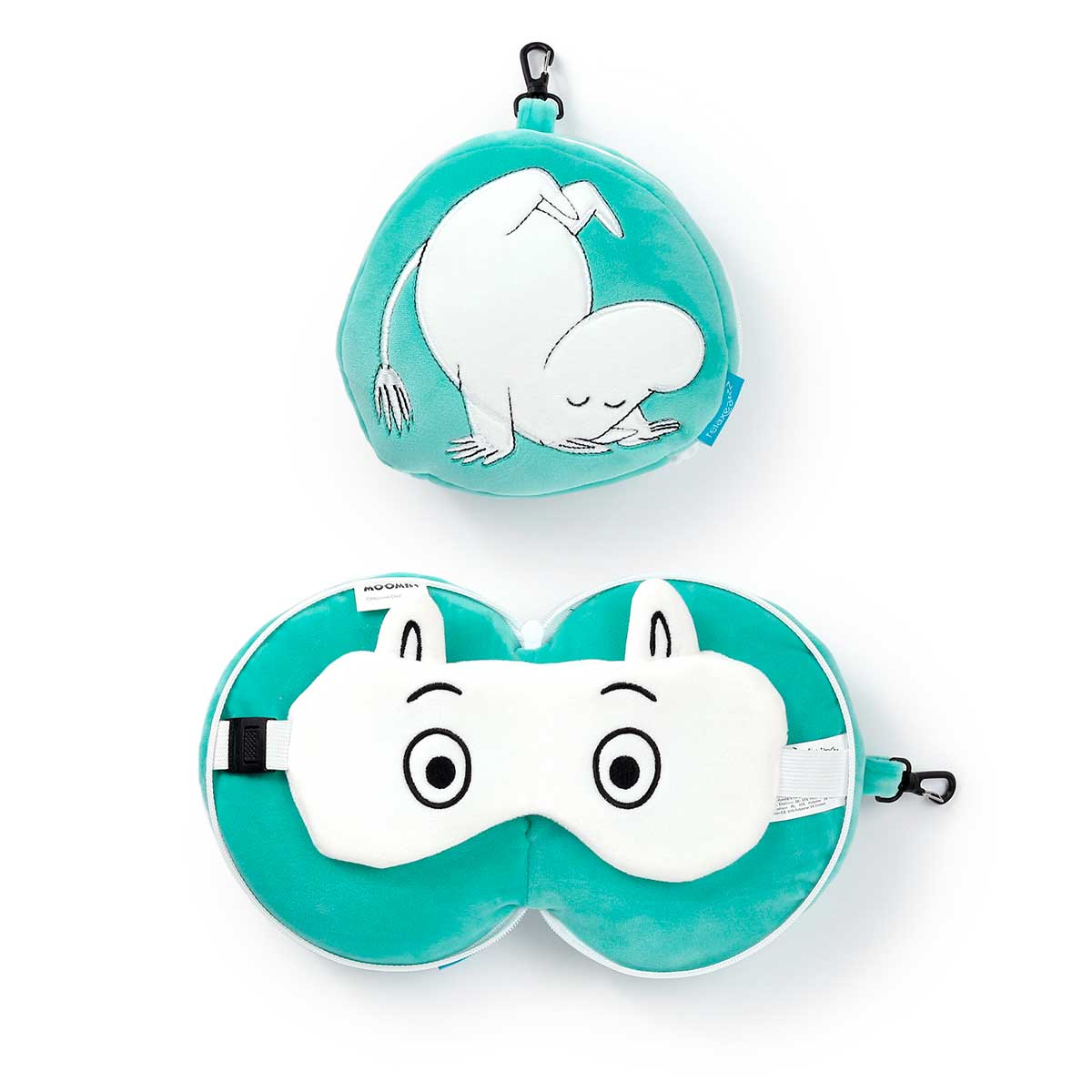 Moomin ムーミン puckator プッカトール トラベルピロー＆アイマスク