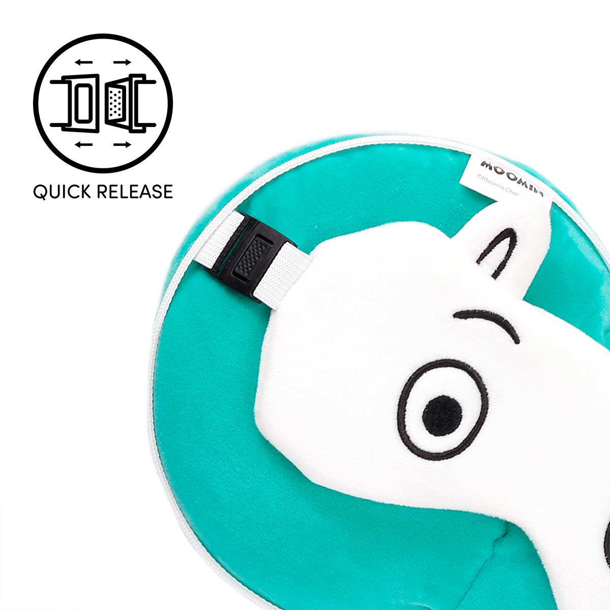 Moomin ムーミン puckator プッカトール トラベルピロー＆アイマスク
