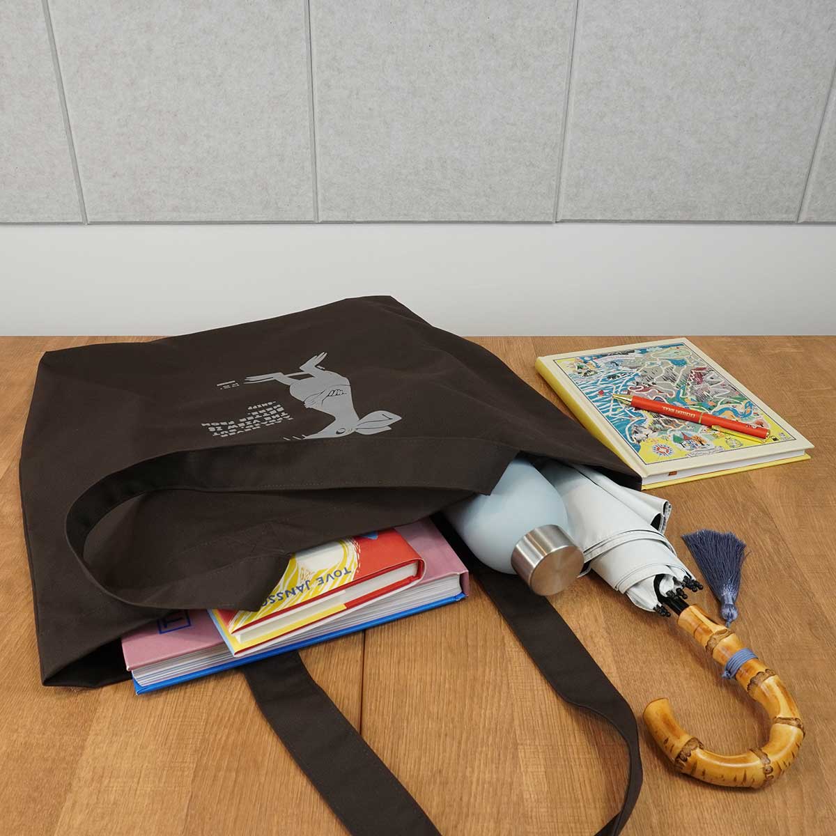 Moomin ムーミン MOIKO モイコ リフレクターバッグ ( スニフ / ブラウン )
