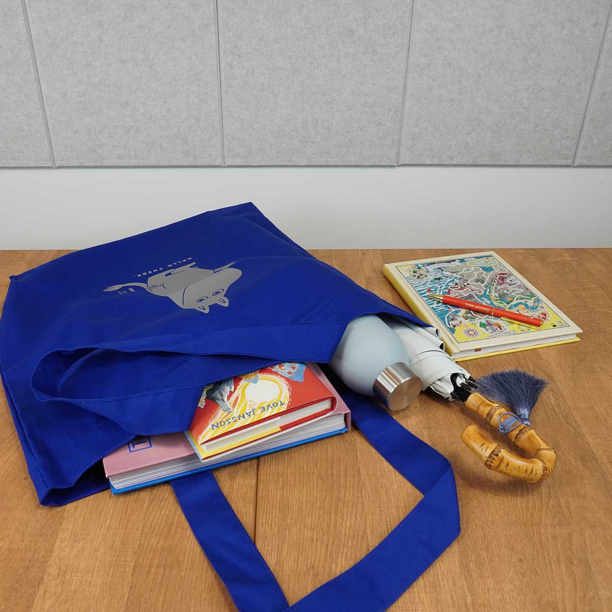 Moomin ムーミン MOIKO モイコ リフレクターバッグ ( ムーミン / ブルー )