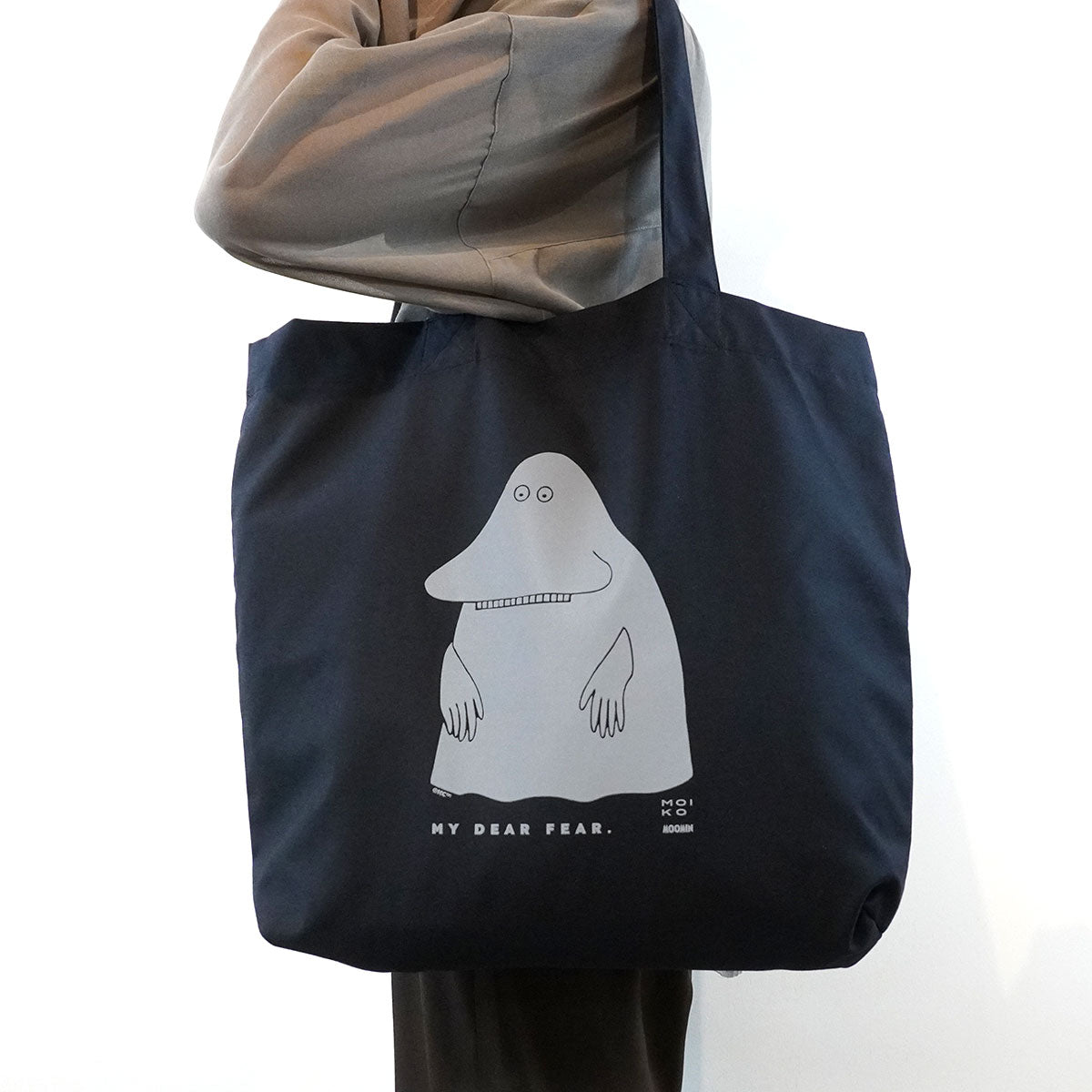 Moomin ムーミン MOIKO モイコ リフレクター バッグ ( モラン / ブラック )