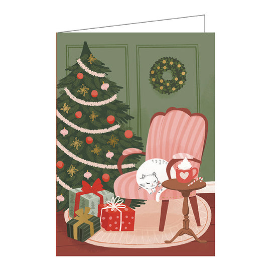 Putinki プティンキ クリスマスグリーティングカード ( Kaisu Sandberg カイス・サンドバーグ / クリスマスツリーとプレゼント )