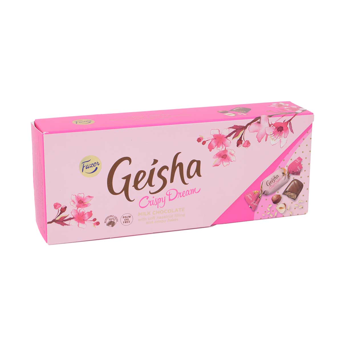 FAZER ファッツェル  Geisha ゲイシャ クリスピードリームチョコレートボックス ( 箱入り / 270g )