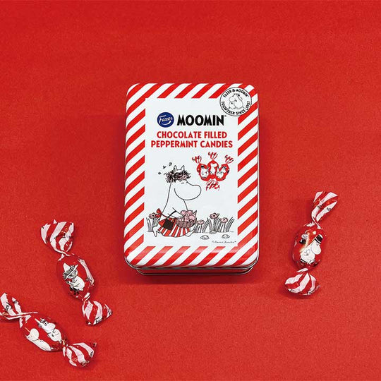 FAZER ファッツェル ミントチョコキャンディー ムーミン×マリアンヌ缶 ( 10粒 )