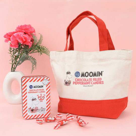 FAZER ファッツェル ムーミンマリアンヌ缶＆オリジナルトートバッグセット