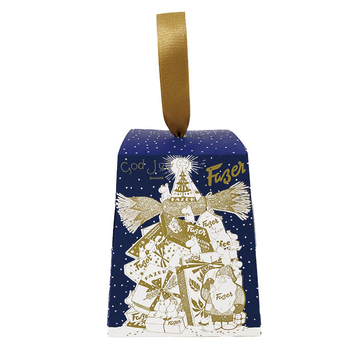 FAZER ファッツェル × Moomin ムーミン KarlFazerミルク オーナメントボックス ( GodJul / ブルー / 12粒 )