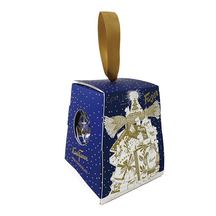 FAZER ファッツェル × Moomin ムーミン KarlFazerミルク オーナメントボックス ( GodJul / ブルー / 12粒 )