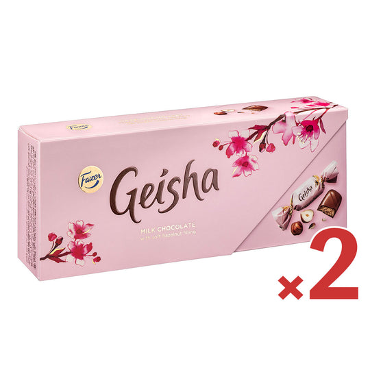 【期間限定】Fazer ファッツェル Geisha ゲイシャ ミルクチョコレート ( 250g / 2箱セット )