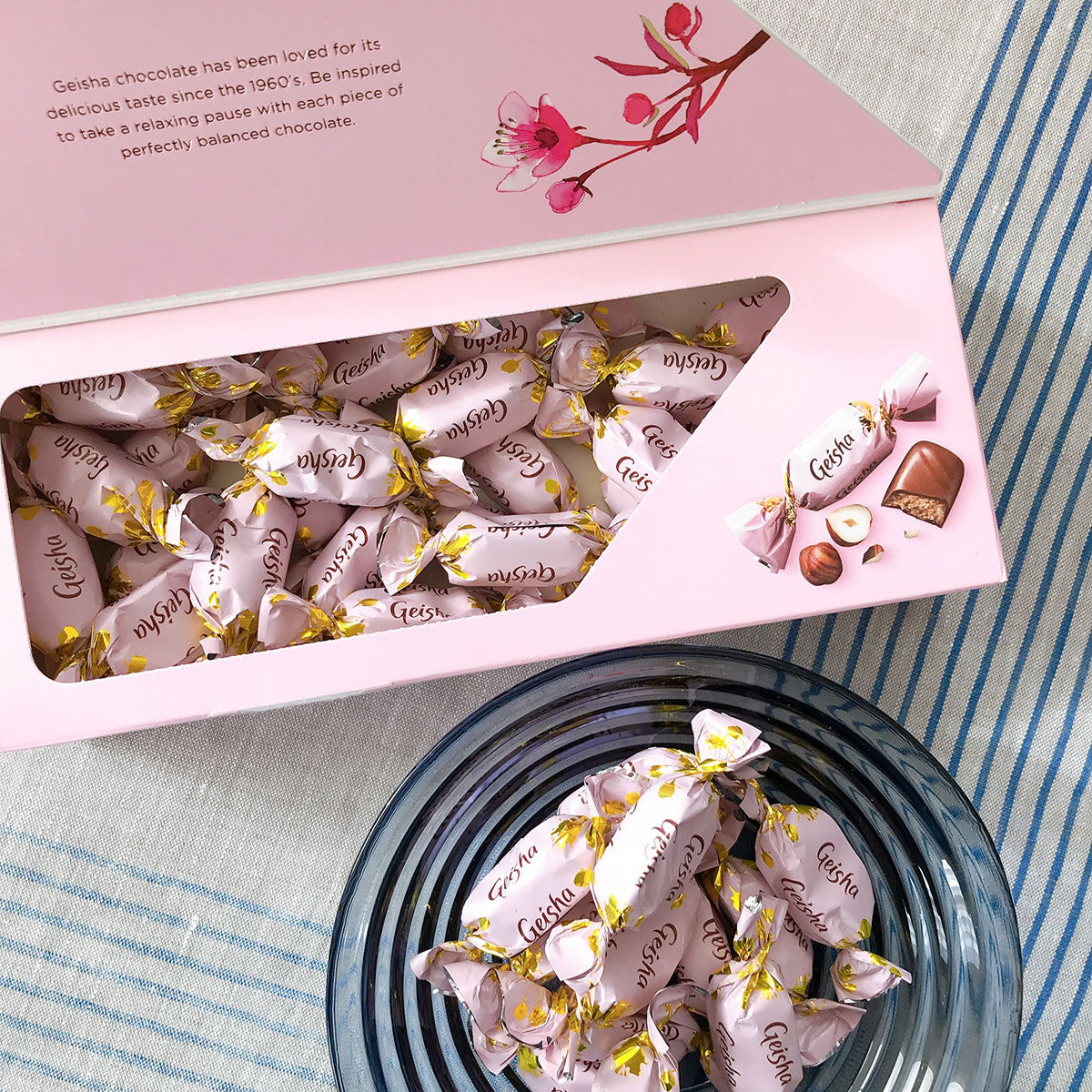 【期間限定】Fazer ファッツェル Geisha ゲイシャ ミルクチョコレート ( 250g / 4箱セット )