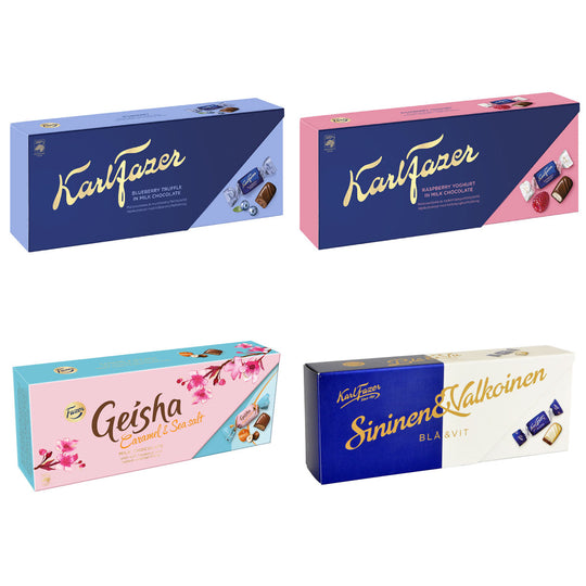 【期間限定】Fazer ファッツェル 定番セレクション ( 250g / 4箱セット )