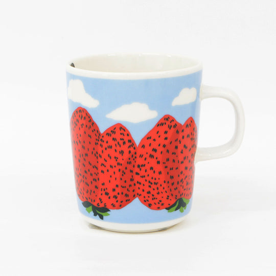 marimekko マリメッコ マグカップ ( Mansikkavuoret マンシッカヴオレット )