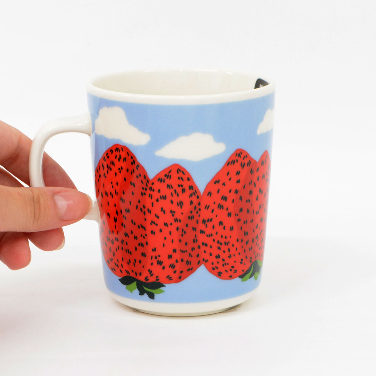marimekko マリメッコ マグカップ ( Mansikkavuoret マンシッカヴオレット )