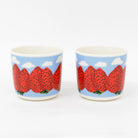 marimekko マリメッコ カップ ペアセット ( Mansikkavuoret マンシッカヴオレット )