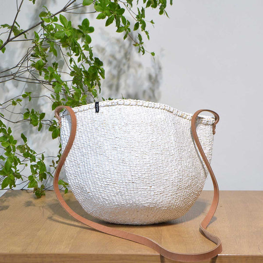 Mifuko ミフコ ショルダーバッグ ( ホワイト / S )