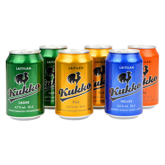 Laitilan ライティラン Kukko クッコ ビール 6本セット