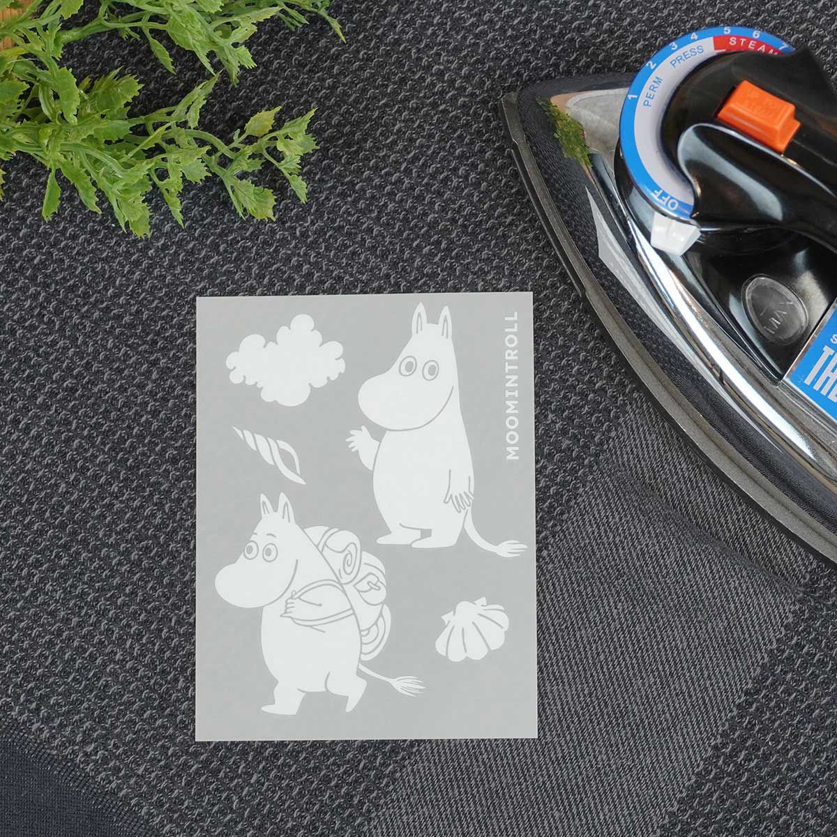 Moomin ムーミン MOIKO モイコ  リフレクター アイロンワッペン ( ムーミン )