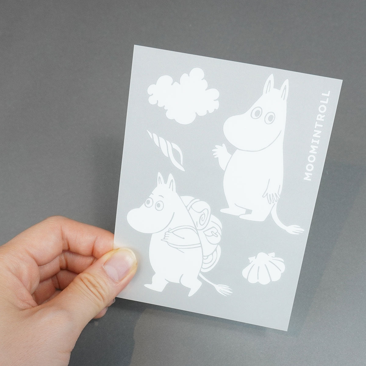 Moomin ムーミン MOIKO モイコ  リフレクター アイロンワッペン ( ムーミン )