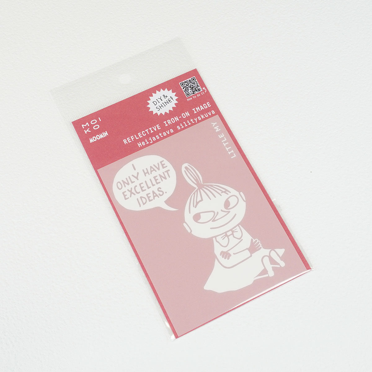 Moomin ムーミン MOIKO モイコ  リフレクター アイロンワッペン ( リトルミイ / ビッグ )