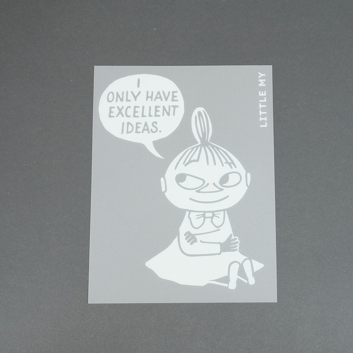 Moomin ムーミン MOIKO モイコ  リフレクター アイロンワッペン ( リトルミイ / ビッグ )
