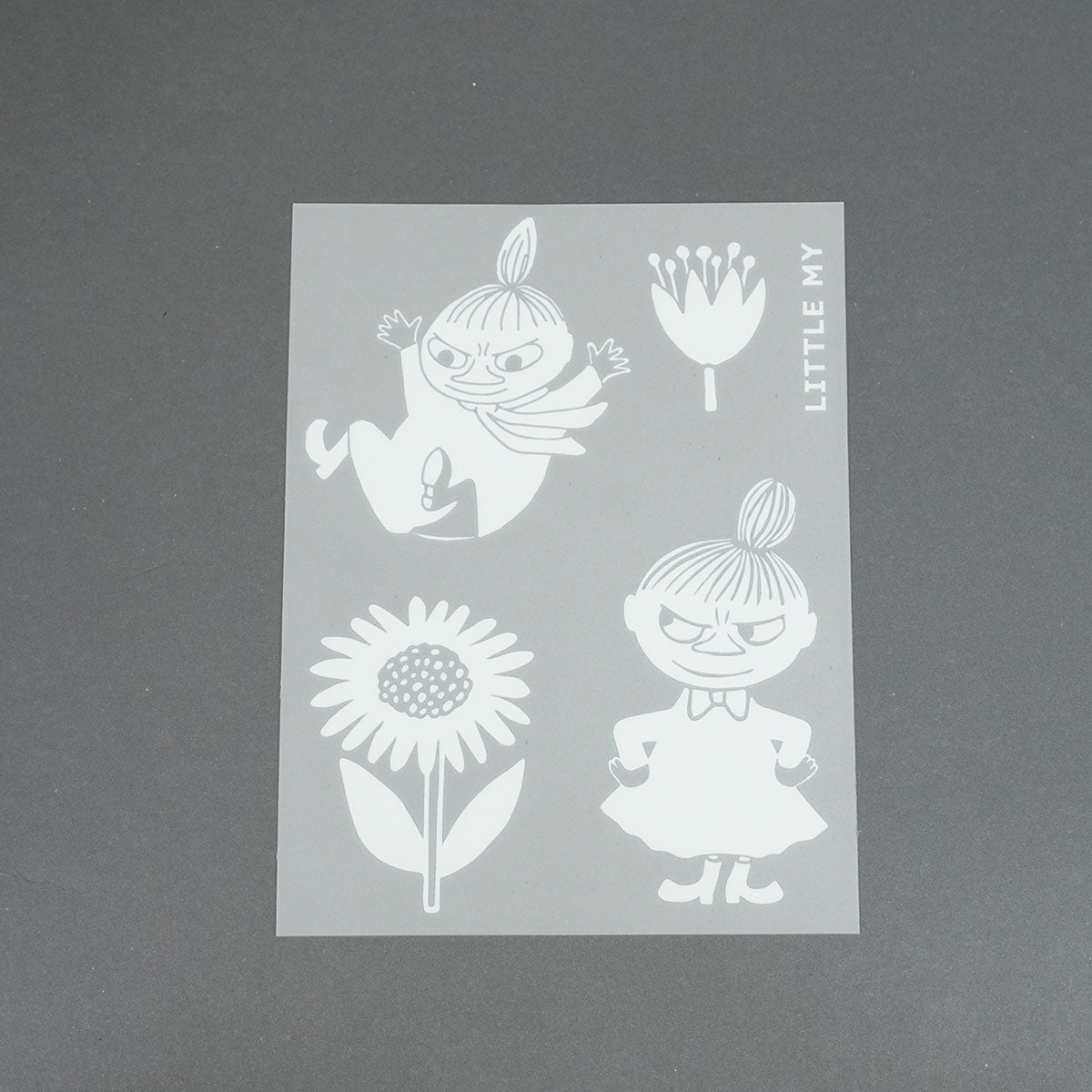 Moomin ムーミン MOIKO モイコ  リフレクター アイロンワッペン ( リトルミイ / ミニ  )