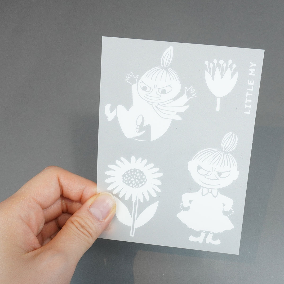 Moomin ムーミン MOIKO モイコ  リフレクター アイロンワッペン ( リトルミイ / ミニ  )