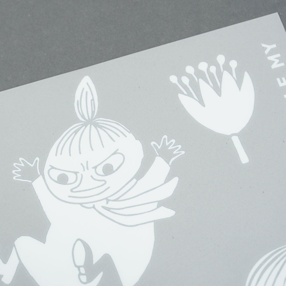 Moomin ムーミン MOIKO モイコ  リフレクター アイロンワッペン ( リトルミイ / ミニ  )