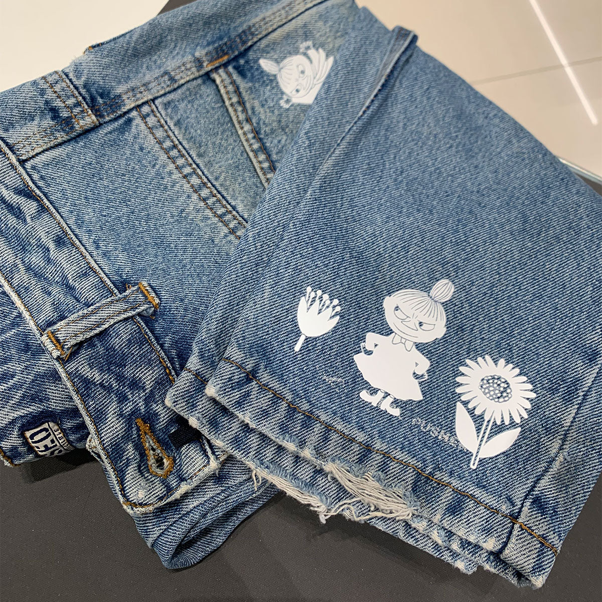 Moomin ムーミン MOIKO モイコ  リフレクター アイロンワッペン ( リトルミイ / ミニ  )