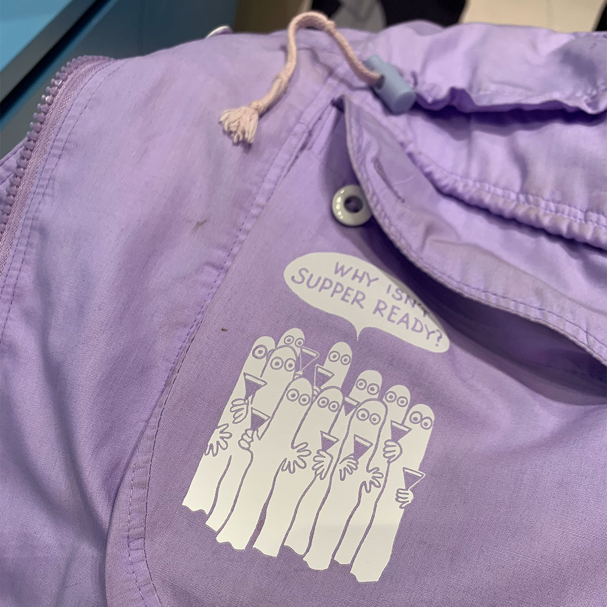 Moomin ムーミン MOIKO モイコ  リフレクター アイロンワッペン ( ニョロニョロ )
