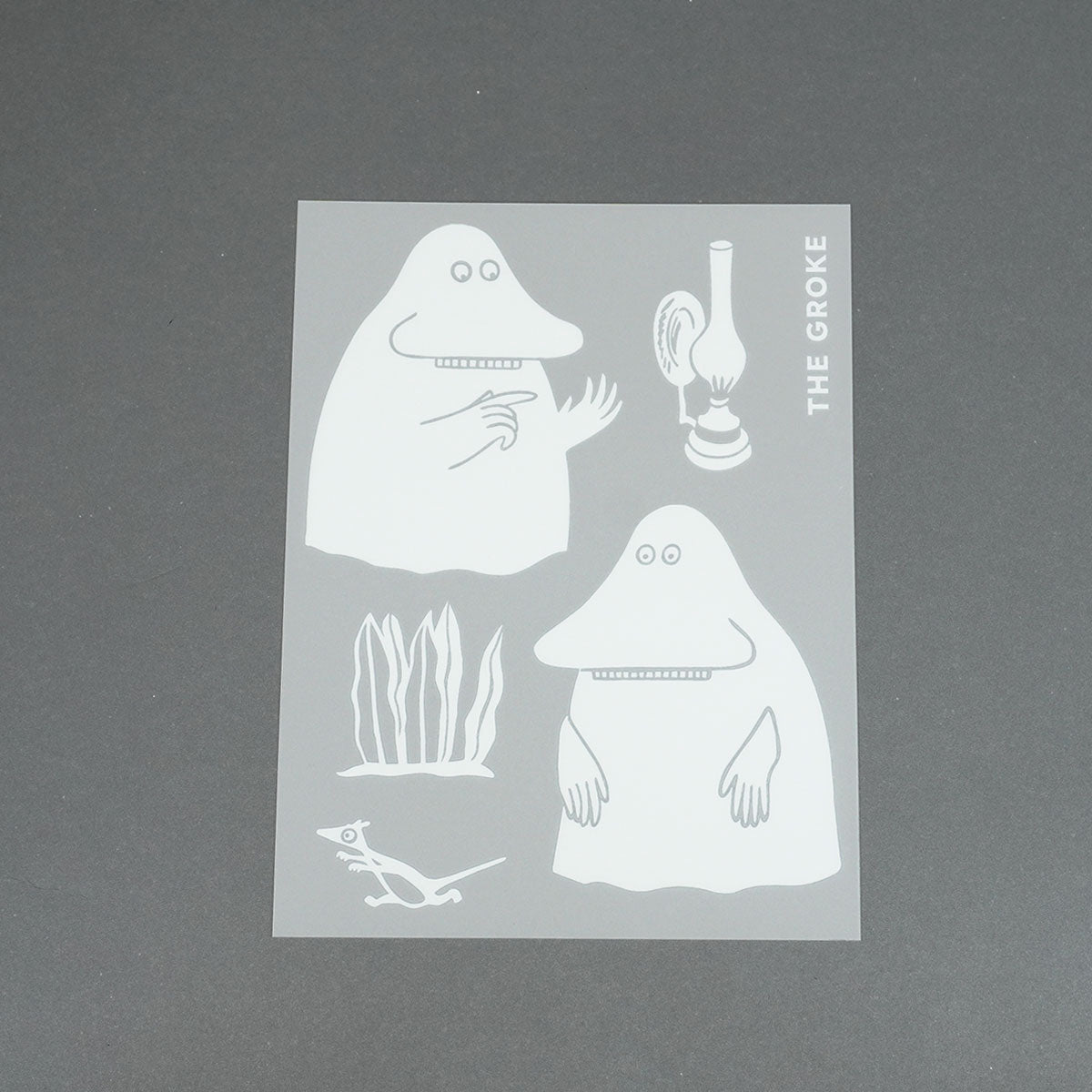 Moomin ムーミン MOIKO モイコ  リフレクター アイロンワッペン ( モラン )