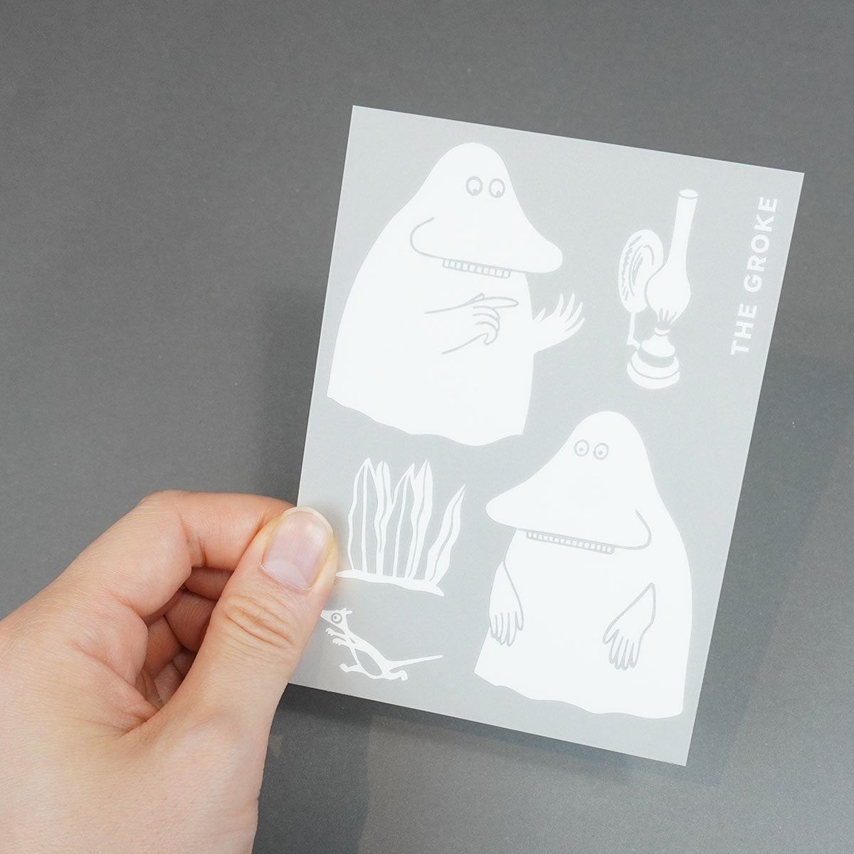 Moomin ムーミン MOIKO モイコ  リフレクター アイロンワッペン ( モラン )