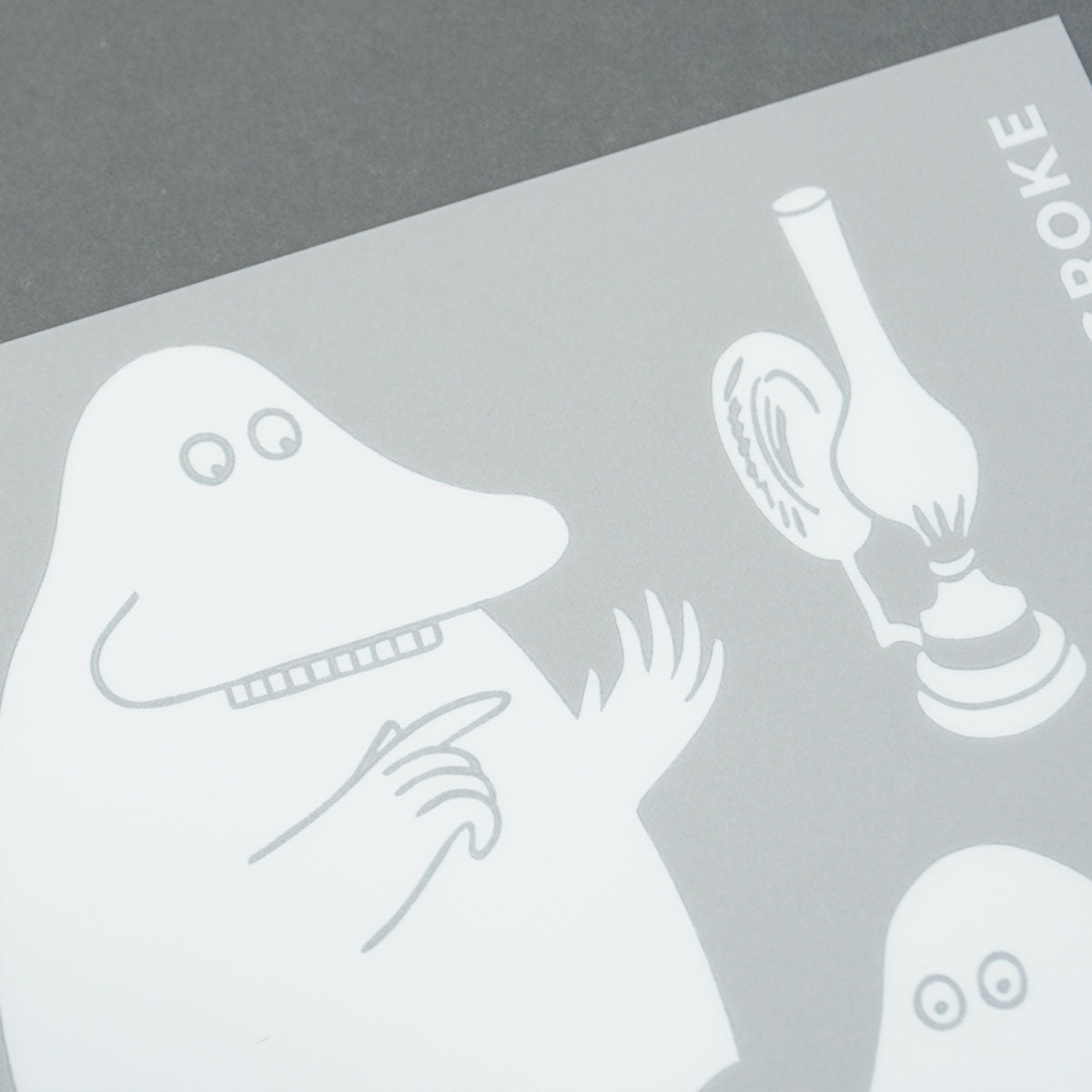 Moomin ムーミン MOIKO モイコ  リフレクター アイロンワッペン ( モラン )