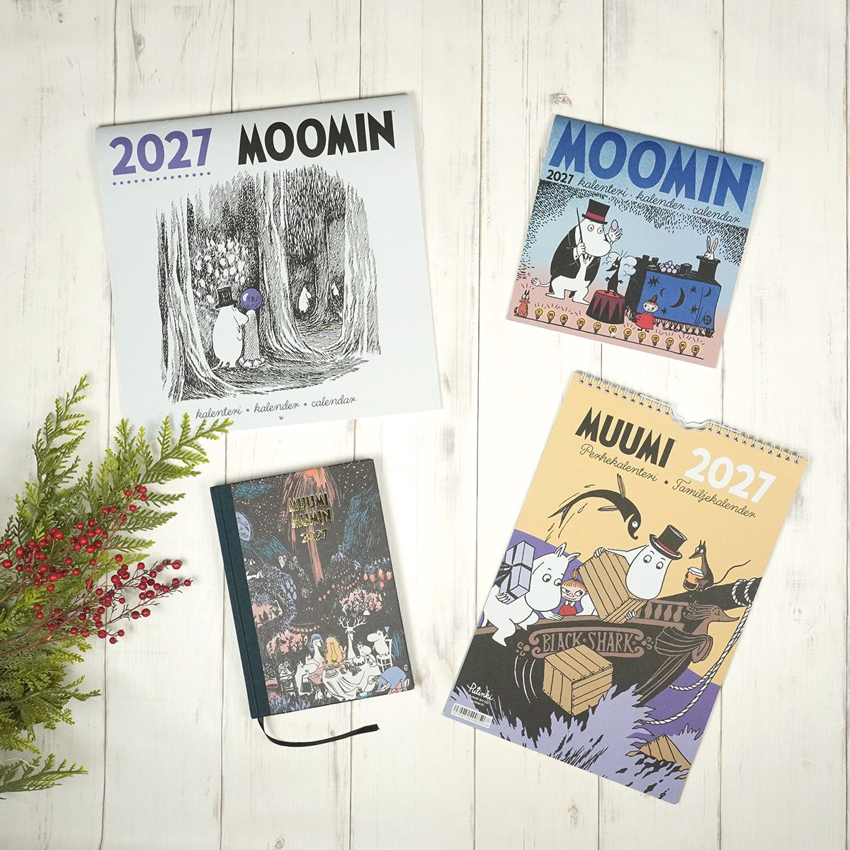 Moomin ムーミン Putinki プティンキ スケジュール帳 2027年 ( A5