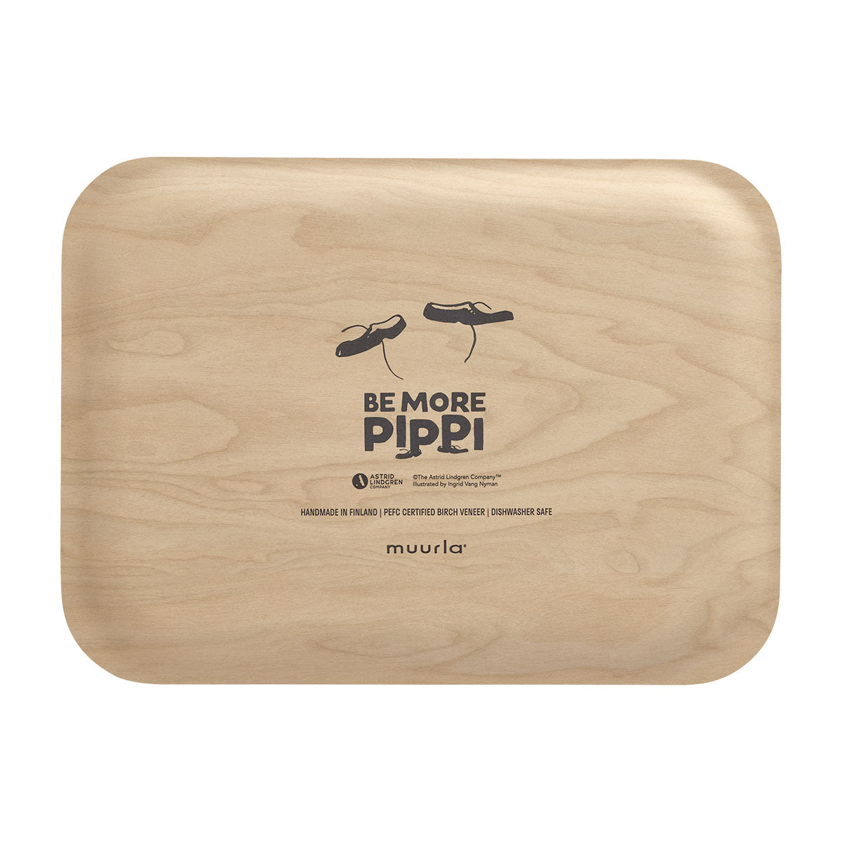 Pippi ピッピ Muurla ムールラ トレイ ( BE MORE PIPPI / 27×20 cm )