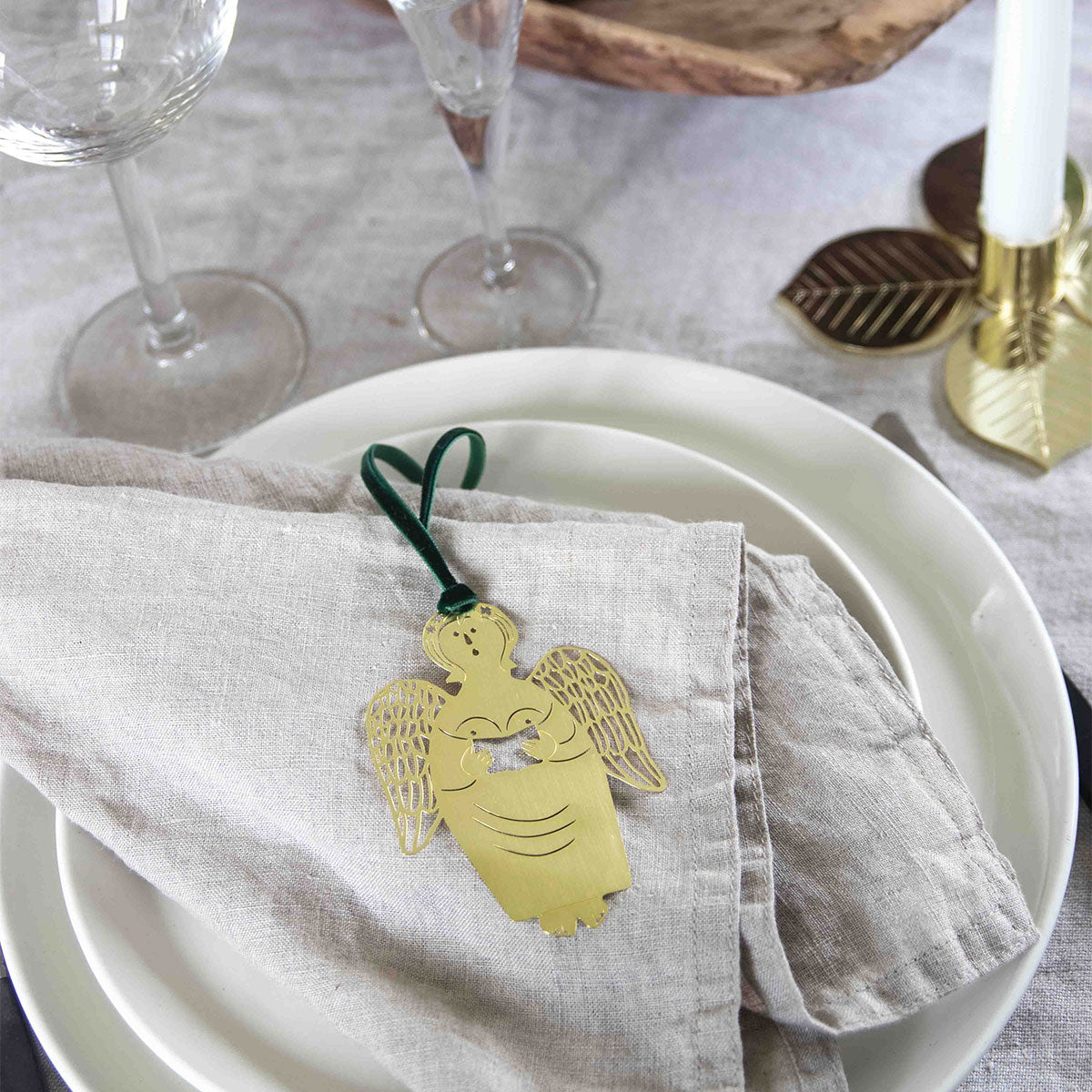 Pluto Design プルート・デザイン Stig.L ハンギングメタルデコレーション ( GINGERBREAD ANGEL )