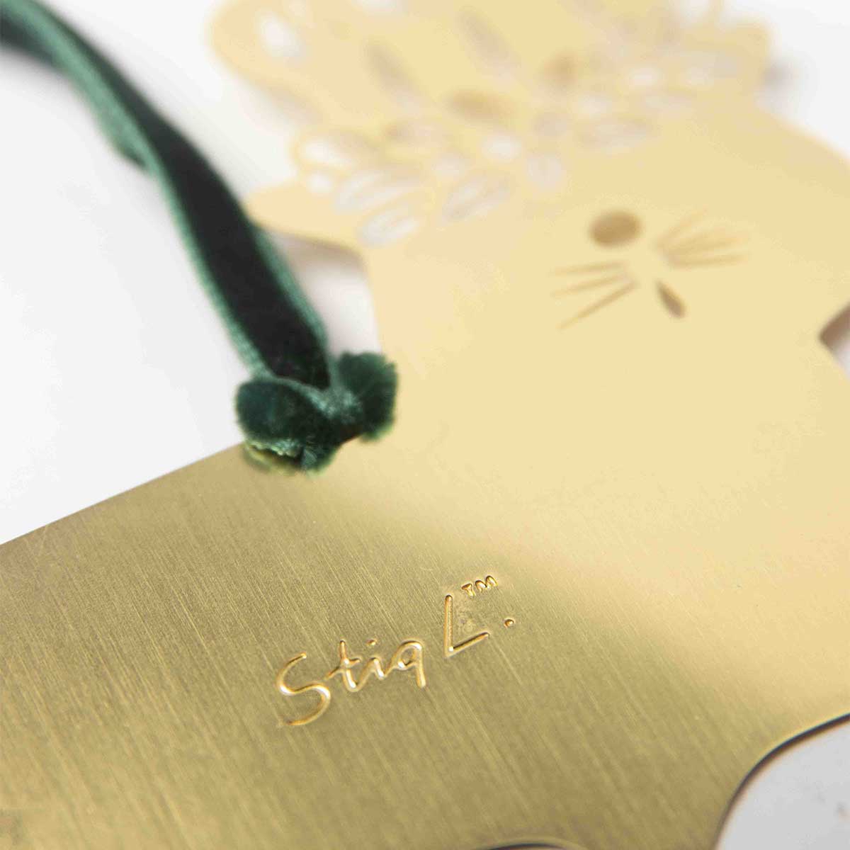 Pluto Design プルート・デザイン Stig.L ハンギングメタルデコレーション ( GINGERBREAD CAT )