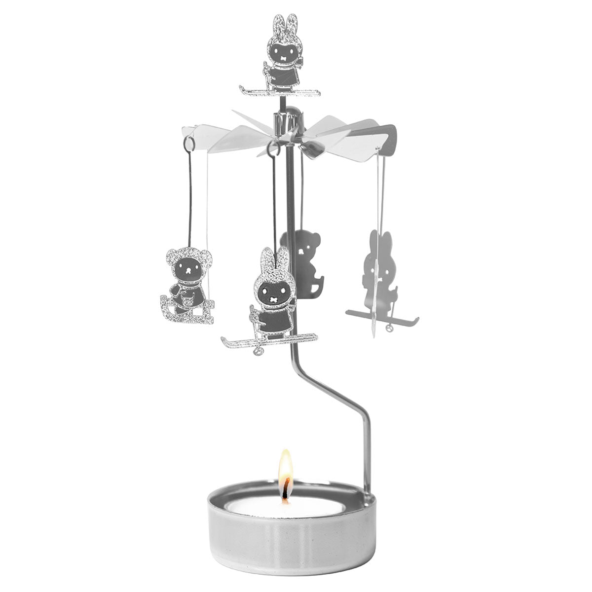 Pluto Design プルート・デザイン Miffy ロータリーキャンドルホルダー ( ミッフィー / ウィンター )