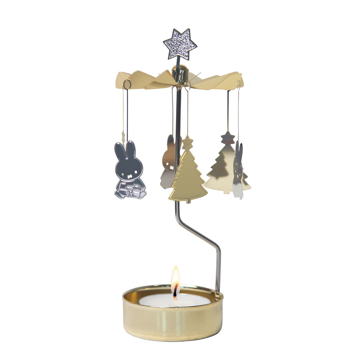 Pluto Design プルート・デザイン Miffy ロータリーキャンドルホルダー ( ミッフィー / クリスマス )