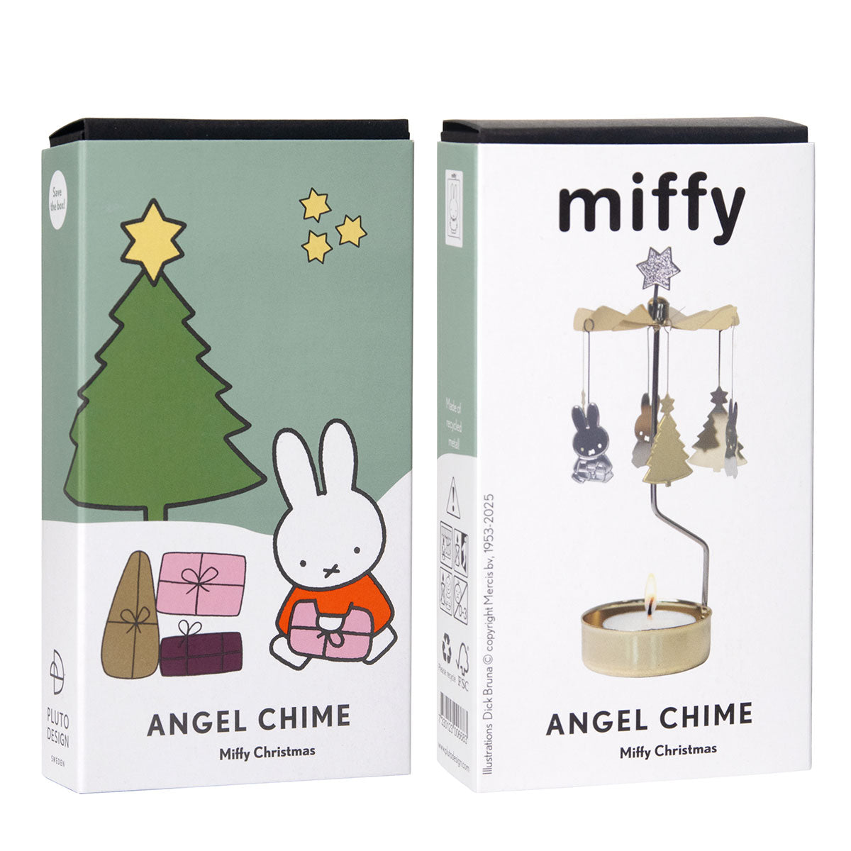 Pluto Design プルート・デザイン Miffy ロータリーキャンドルホルダー ( ミッフィー / クリスマス )