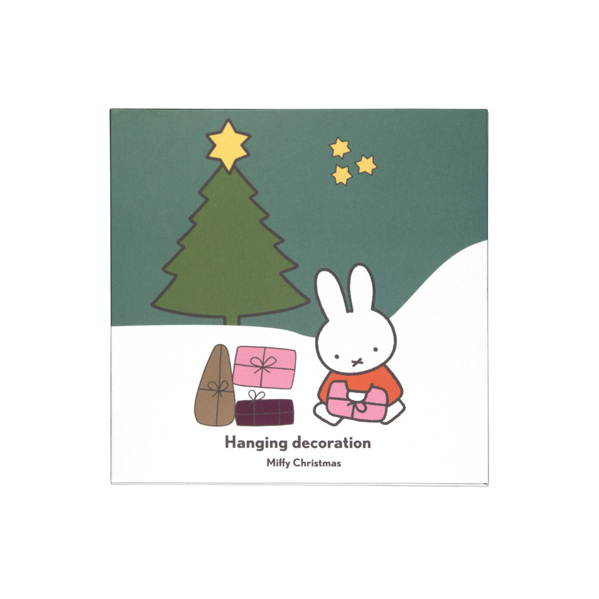 Pluto Design プルート・デザイン Miffy ハンギングメタルデコレーション ( クリスマス )