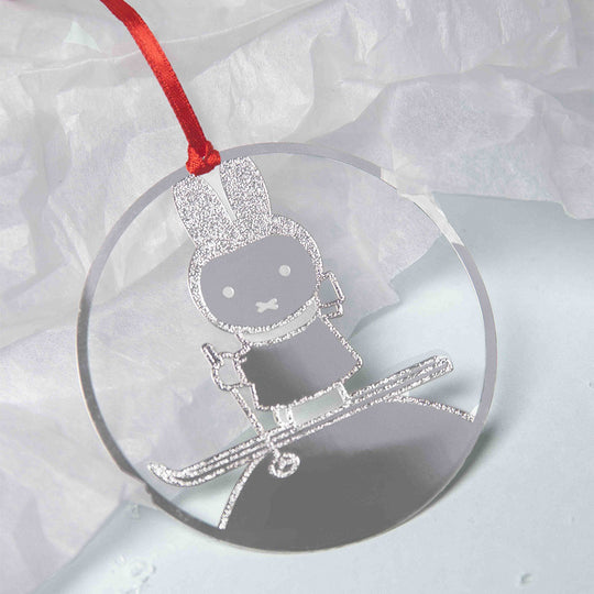 Pluto Design プルート・デザイン Miffy ハンギングメタルデコレーション ( ミッフィー / ウィンター )