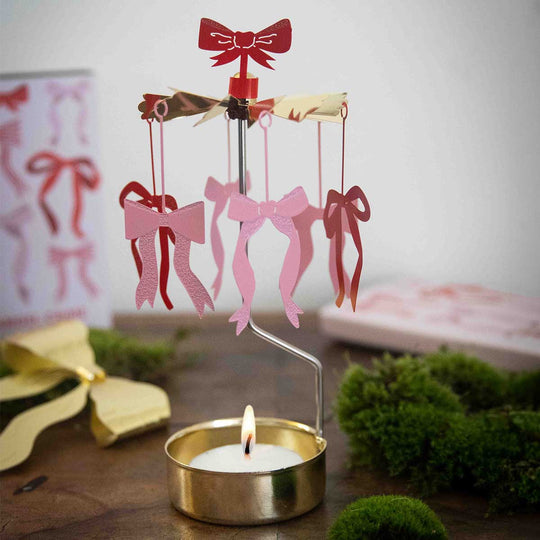 Pluto Design プルート・デザイン ロータリーキャンドルホルダー ( リボン )