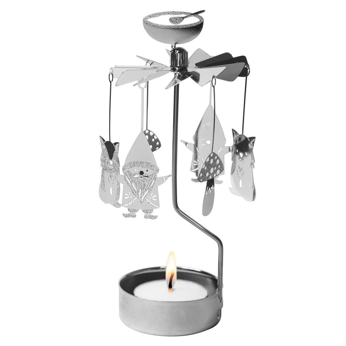 Pluto Design プルート・デザイン ロータリーキャンドルホルダー ( フォックス&サンタ )