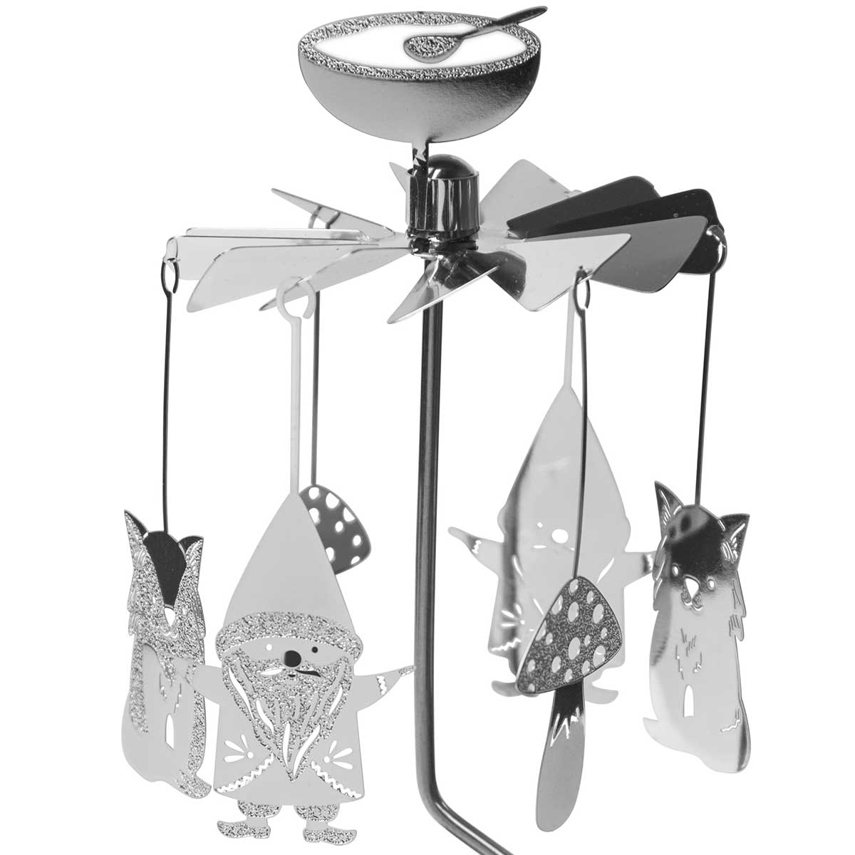 Pluto Design プルート・デザイン ロータリーキャンドルホルダー ( フォックス&サンタ )