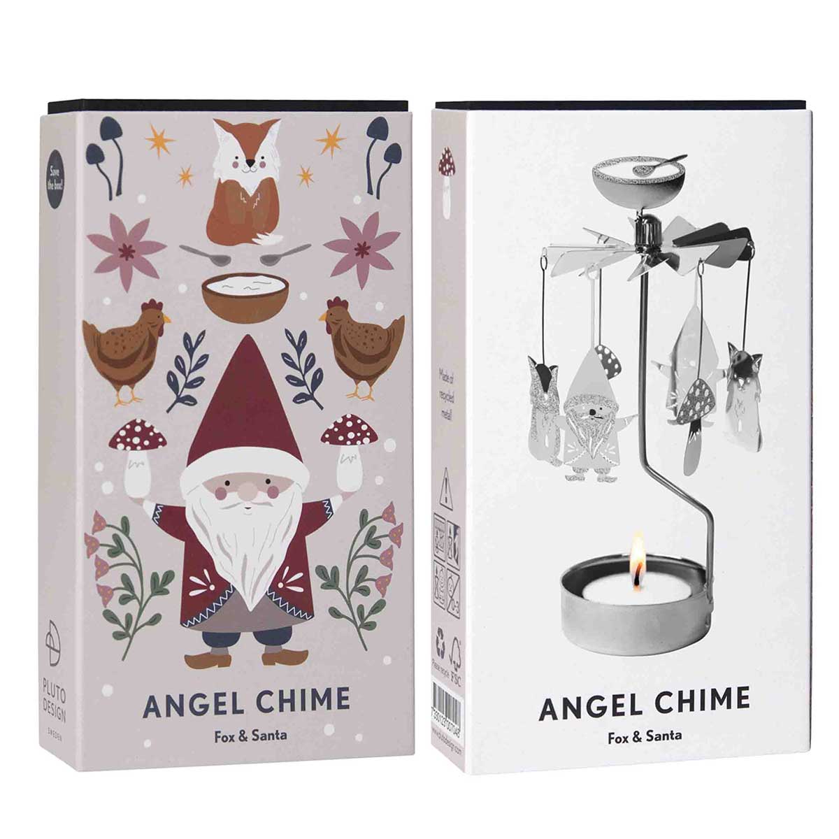 Pluto Design プルート・デザイン ロータリーキャンドルホルダー ( フォックス&サンタ )