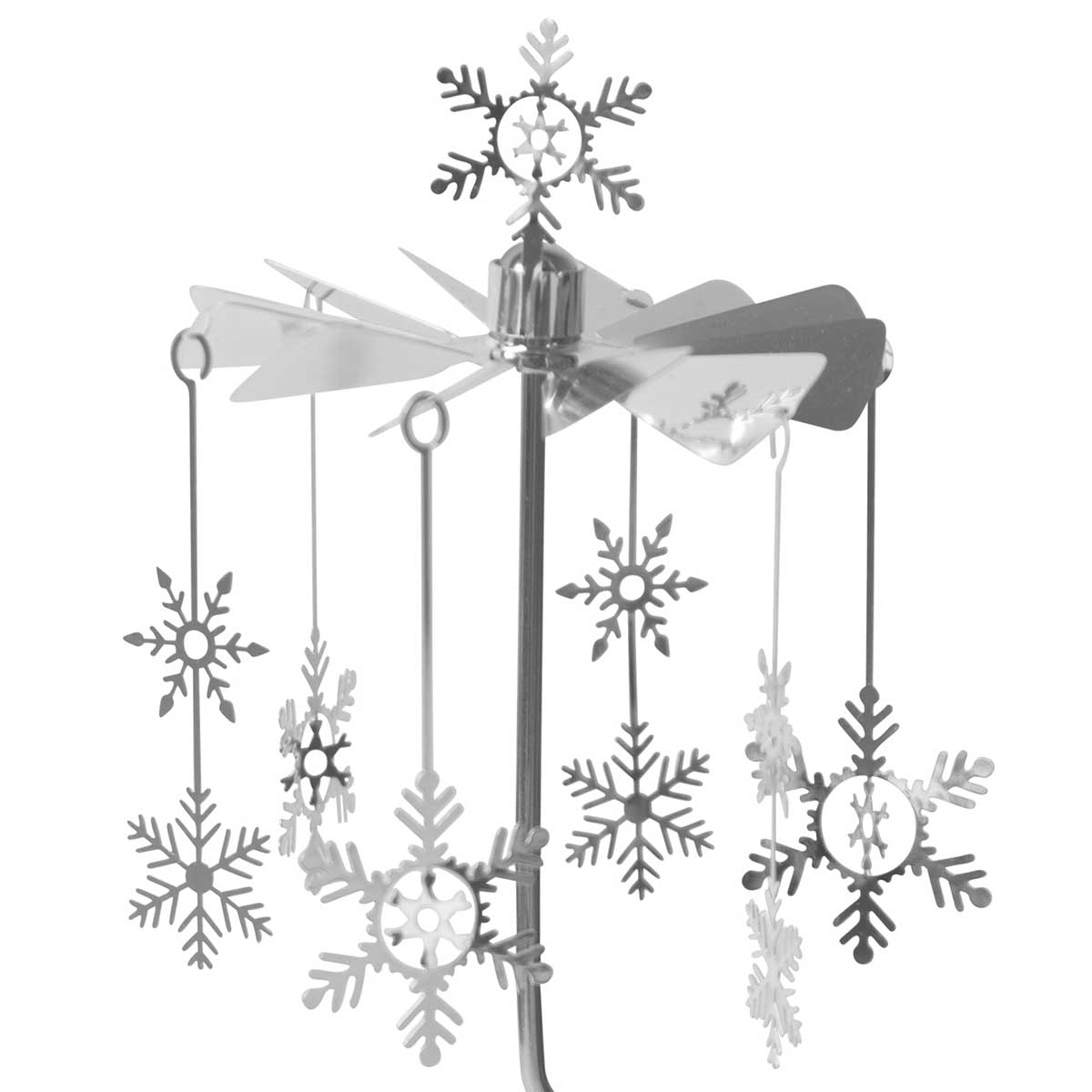 Pluto Design プルート・デザイン ロータリーキャンドルホルダー ( スノーフォール )