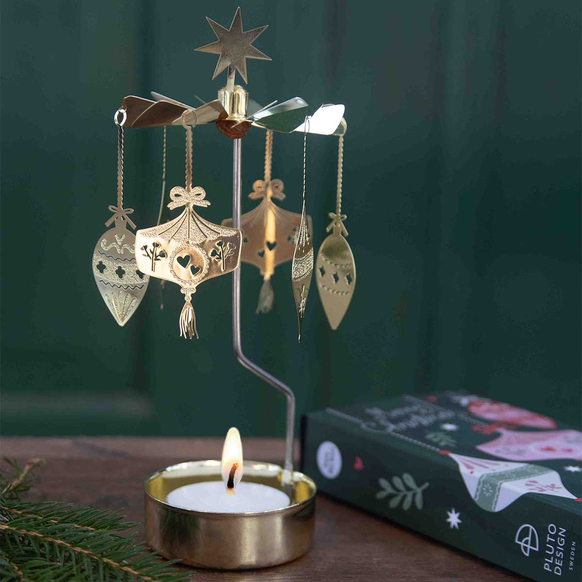 Pluto Design プルート・デザイン ロータリーキャンドルホルダー ( オーナメンツ )