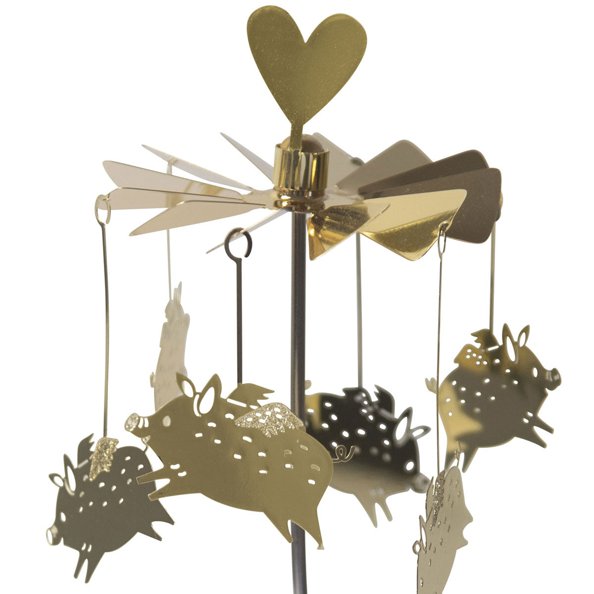 Pluto Design プルート・デザイン ロータリーキャンドルホルダー ( ブタ )